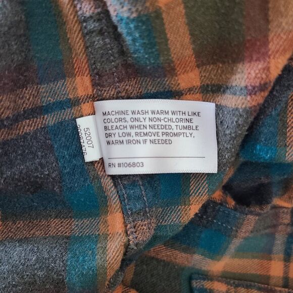 Duluth Trading Men's Cotton Plaid Flannel Button Down XL Tall Lot of 2 - Picture 8 of 15